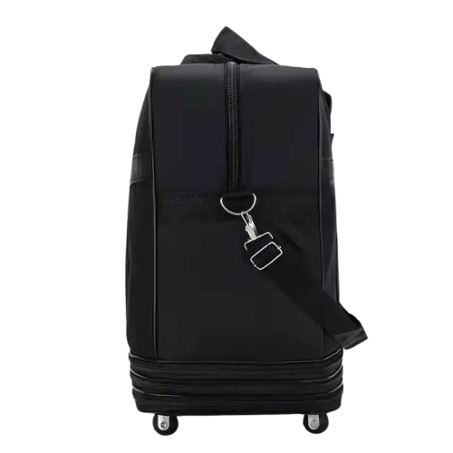 Large Waterproof Travel Duffel Bag with Wheels – Expandable Luggage Bag with Handle for Men & Women